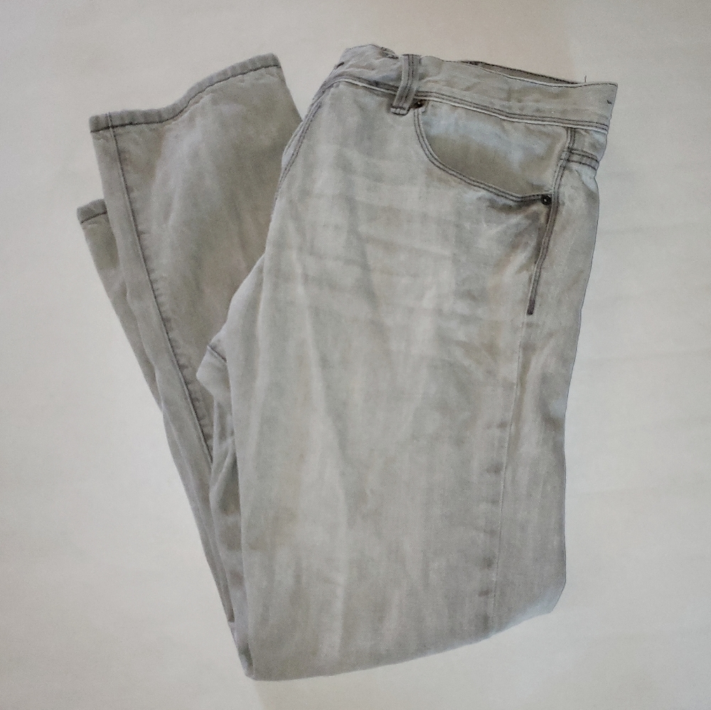 Calvin Klein Distressed Grey Skinny Jeans